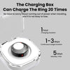 Bearscome R03 Blood Sugar Blood Pressure Blood oxygen HRV Sleep Monitoring Waterproof Smart Ring - R03 Black