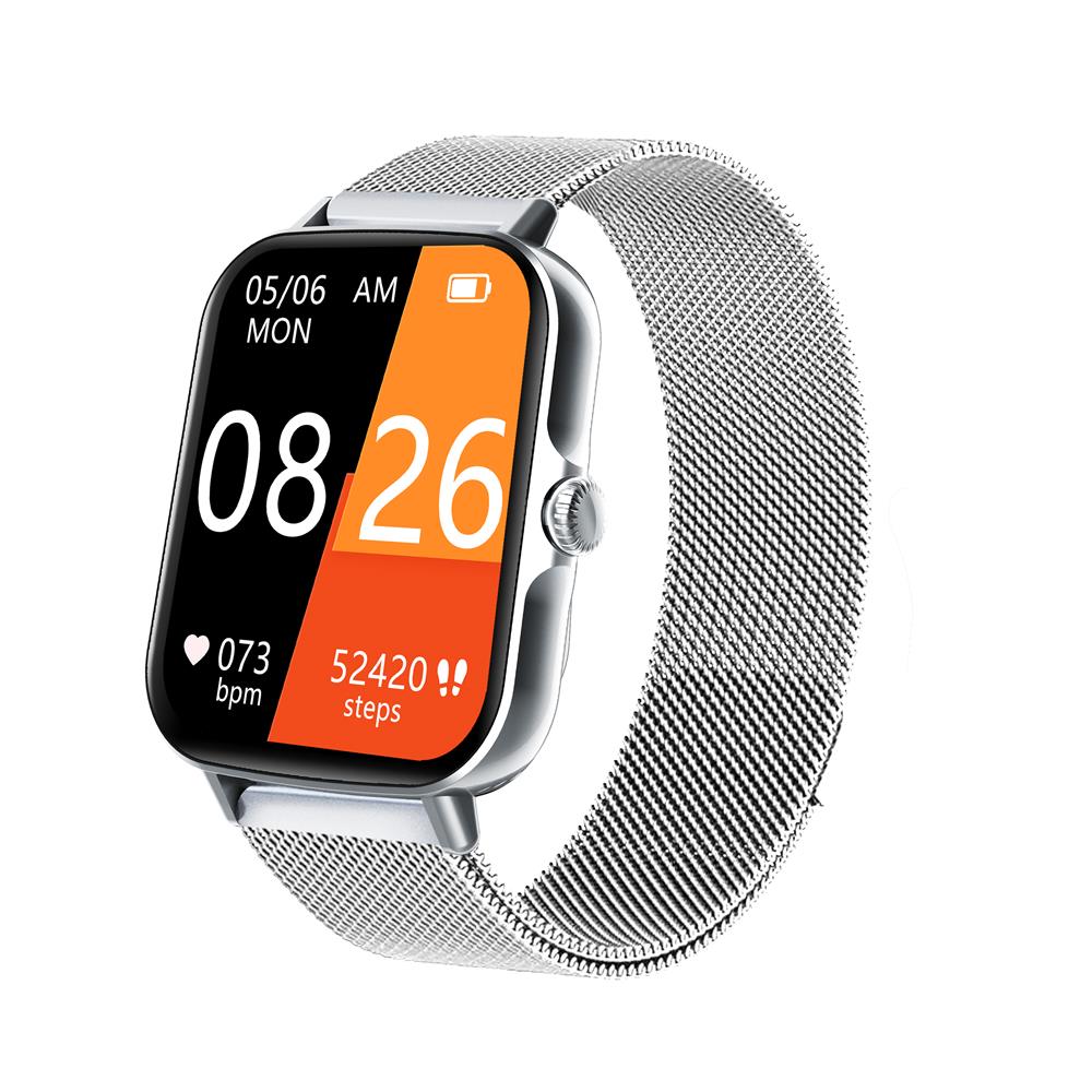 Bearscome BCF57 Blood Sugar Blood Pressure Heart Rate Blood oxygen Sleep Monitoring Waterproof Smartwatch