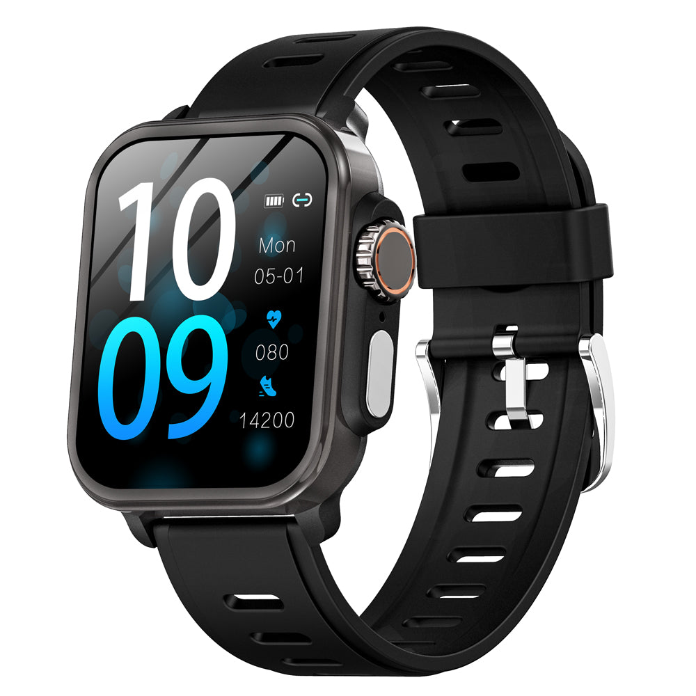 BEARSCOME VEE Bluetooth Call ECG/EKG Blood Oxygen Heart rate Music SmartWatch