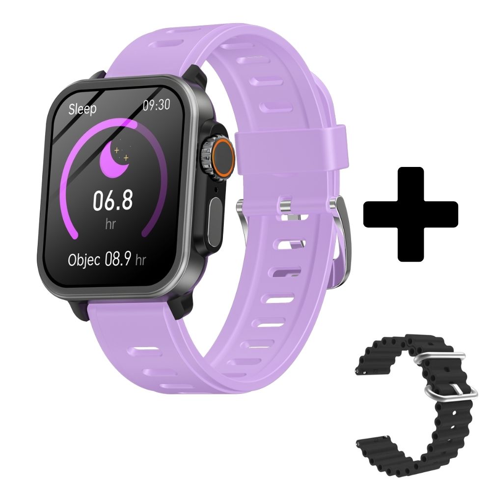 BEARSCOME VEE Bluetooth Call ECG/EKG Blood Oxygen Heart rate Music SmartWatch