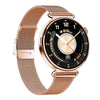 Bearscome P04 ECG/EKG Blood glucose Blood pressure Blood oxygen Uric acid Monitoring Smartwatch - Gold Steel