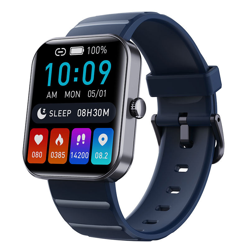 Bearscome BCF57 Blood Sugar Blood Pressure Heart Rate Blood oxygen Sleep Monitoring Waterproof Smartwatch