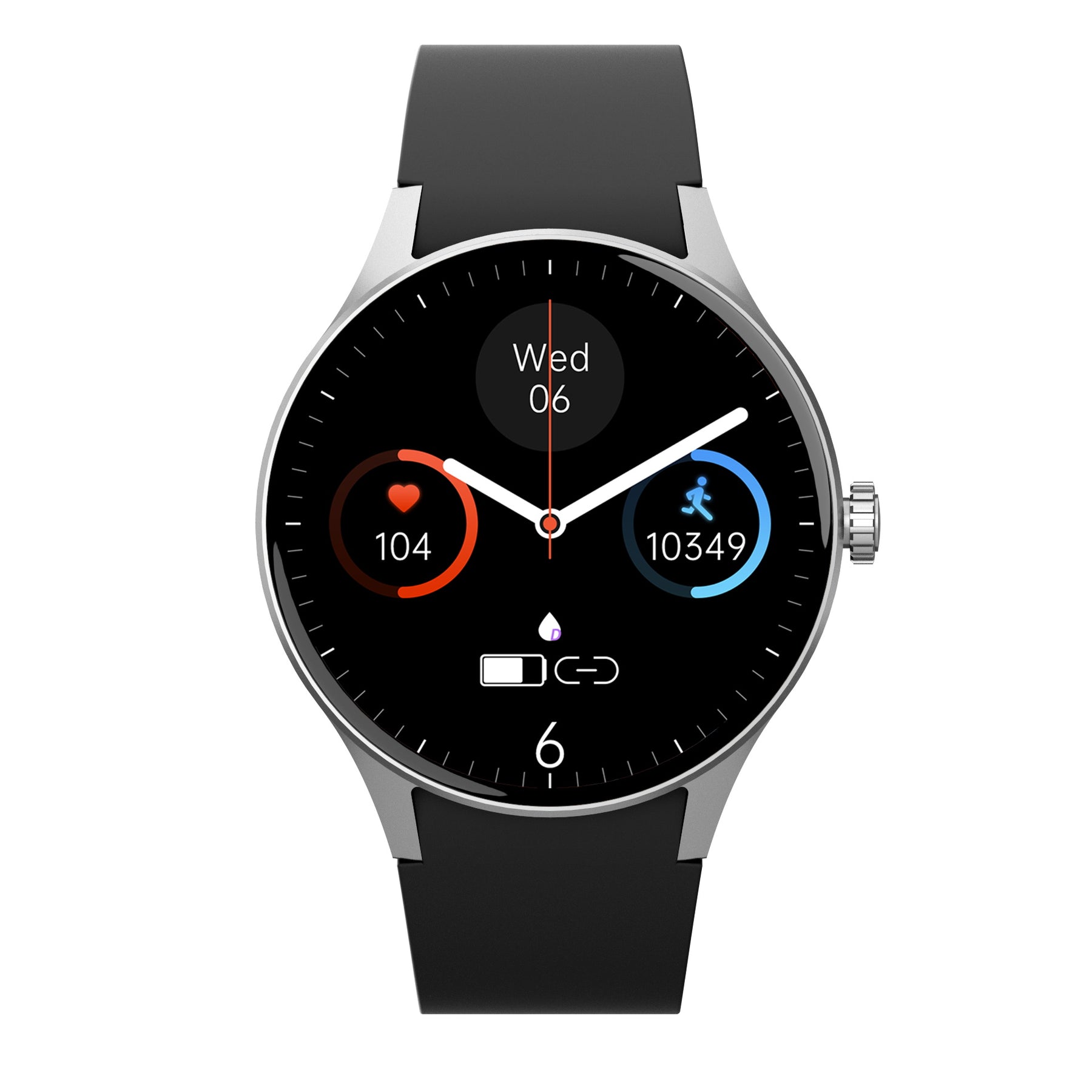 Bearscome Y80 Smart Watch Bluetooth call Blood Pressure Heart Rate Blood oxygen Monitoring Play Music