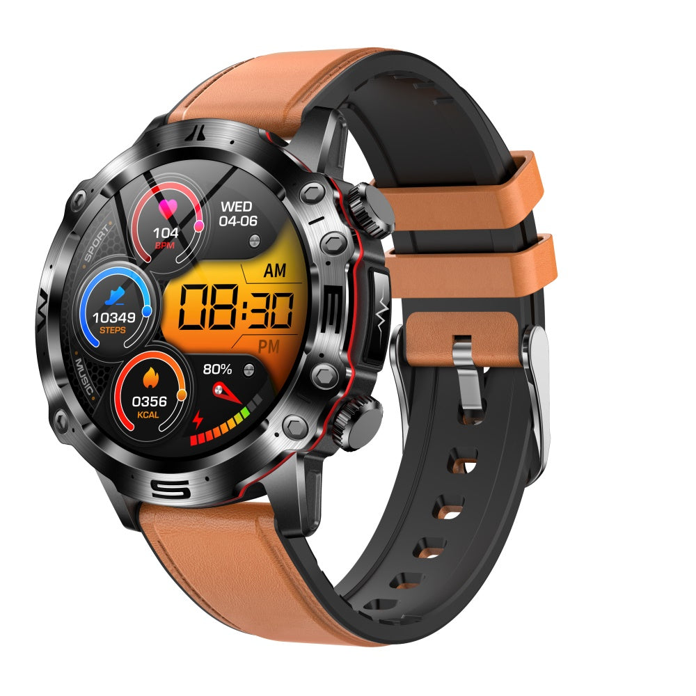 Bearscome PRO 3 High-end ECG/EKG blood sugar health HD sports smart watch