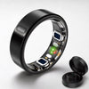 Bearscome V8 High-end Flagship Blood Glucose ECG/EKG Blood Pressure Monitoring AI Health Analysis Smart Ring - Black
