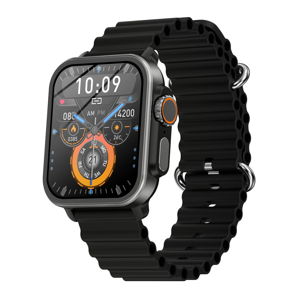 BEARSCOME VEE Bluetooth Call ECG/EKG Blood Oxygen Heart rate Music SmartWatch