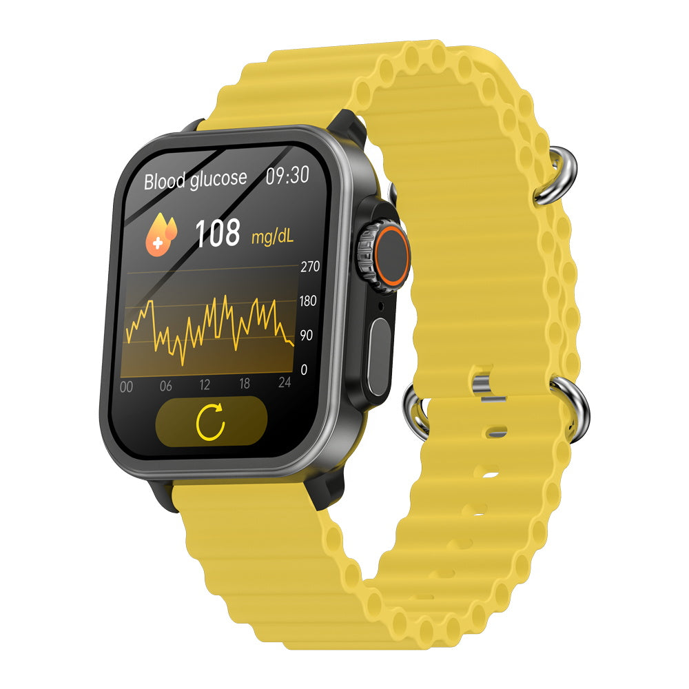BEARSCOME VEE Bluetooth Call ECG/EKG Blood Oxygen Heart rate Music SmartWatch