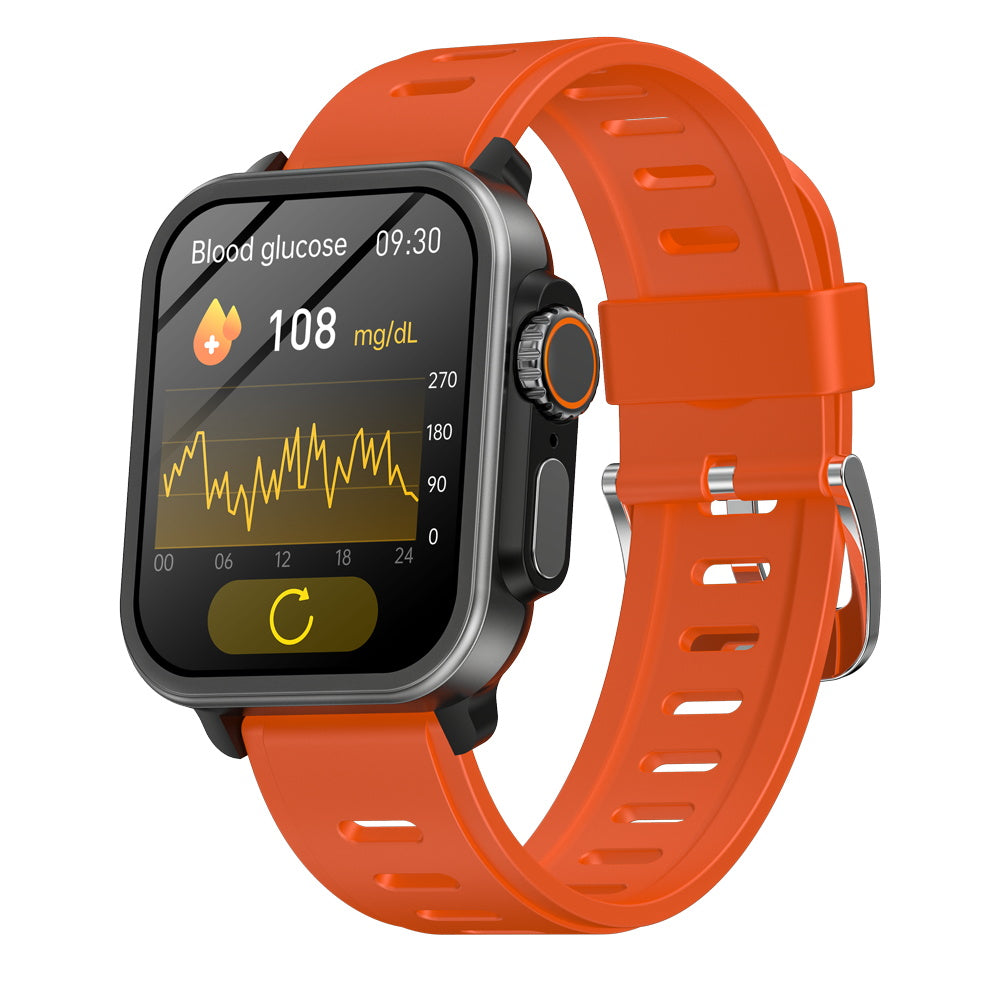BEARSCOME VEE Bluetooth Call ECG/EKG Blood Oxygen Heart rate Music SmartWatch