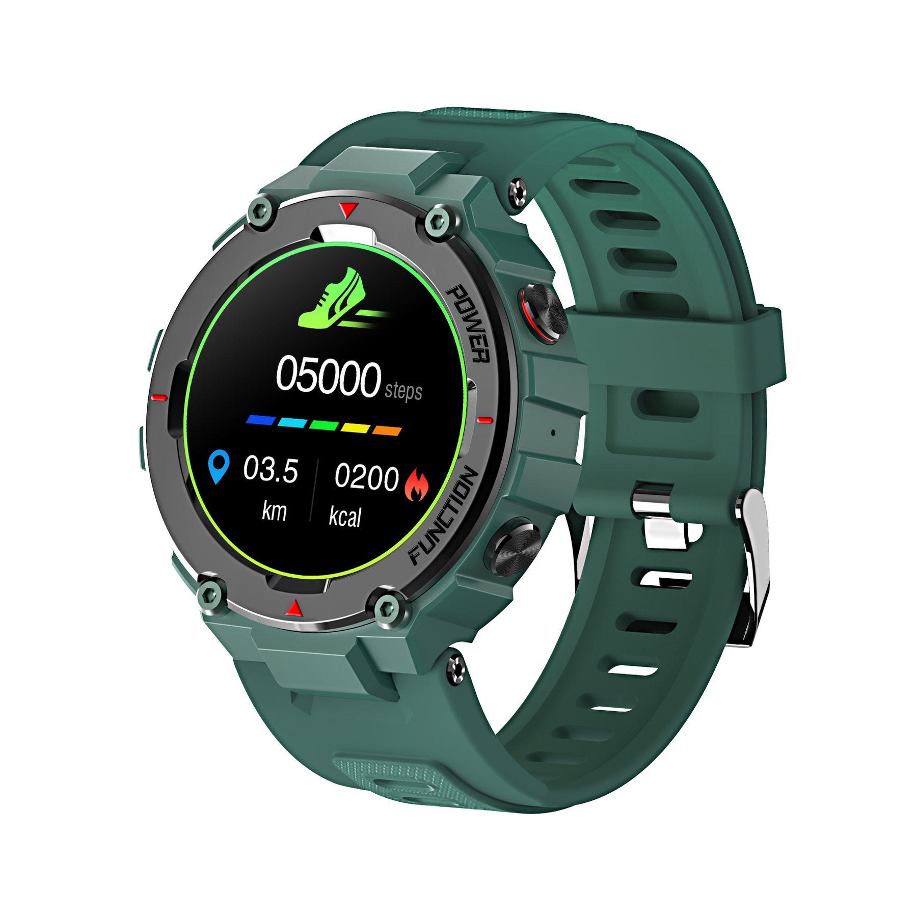 BEARSCOME BCF26 Heart Rate Blood Pressure Blood Oxygen Sleep waterproof HD Bluetooth calling Smart Sports Watch