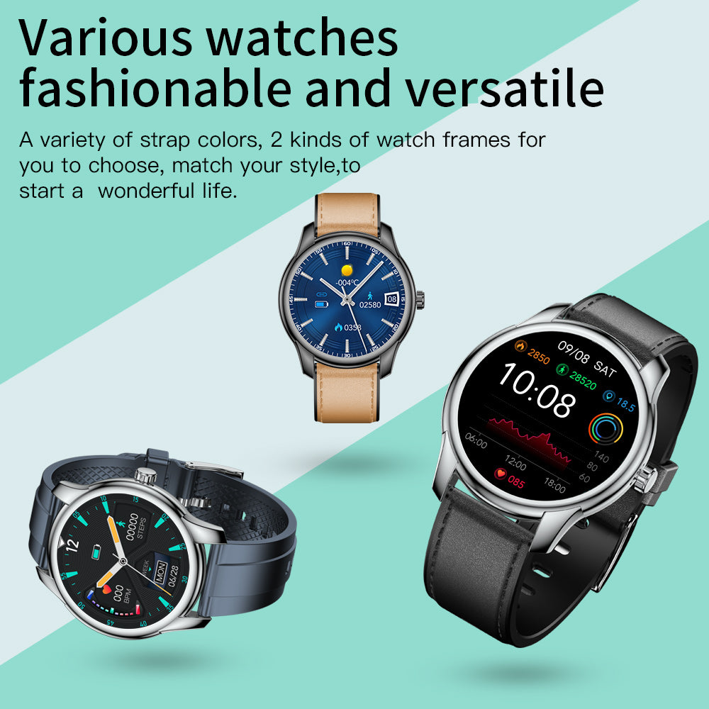 BEARSCOME BCW9 Heart Rate Blood Pressure Monitoring Bluetooth Smartwatch
