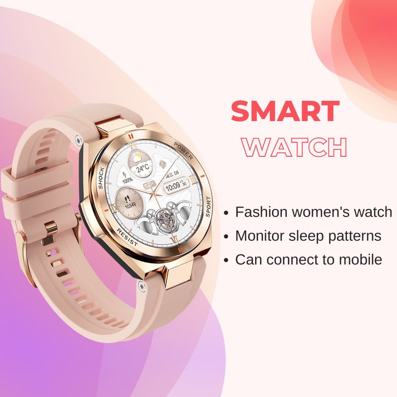 The Elegance and Youthfulness of Smartwatches for Women: Perfect for Monitoring Bodily Functions