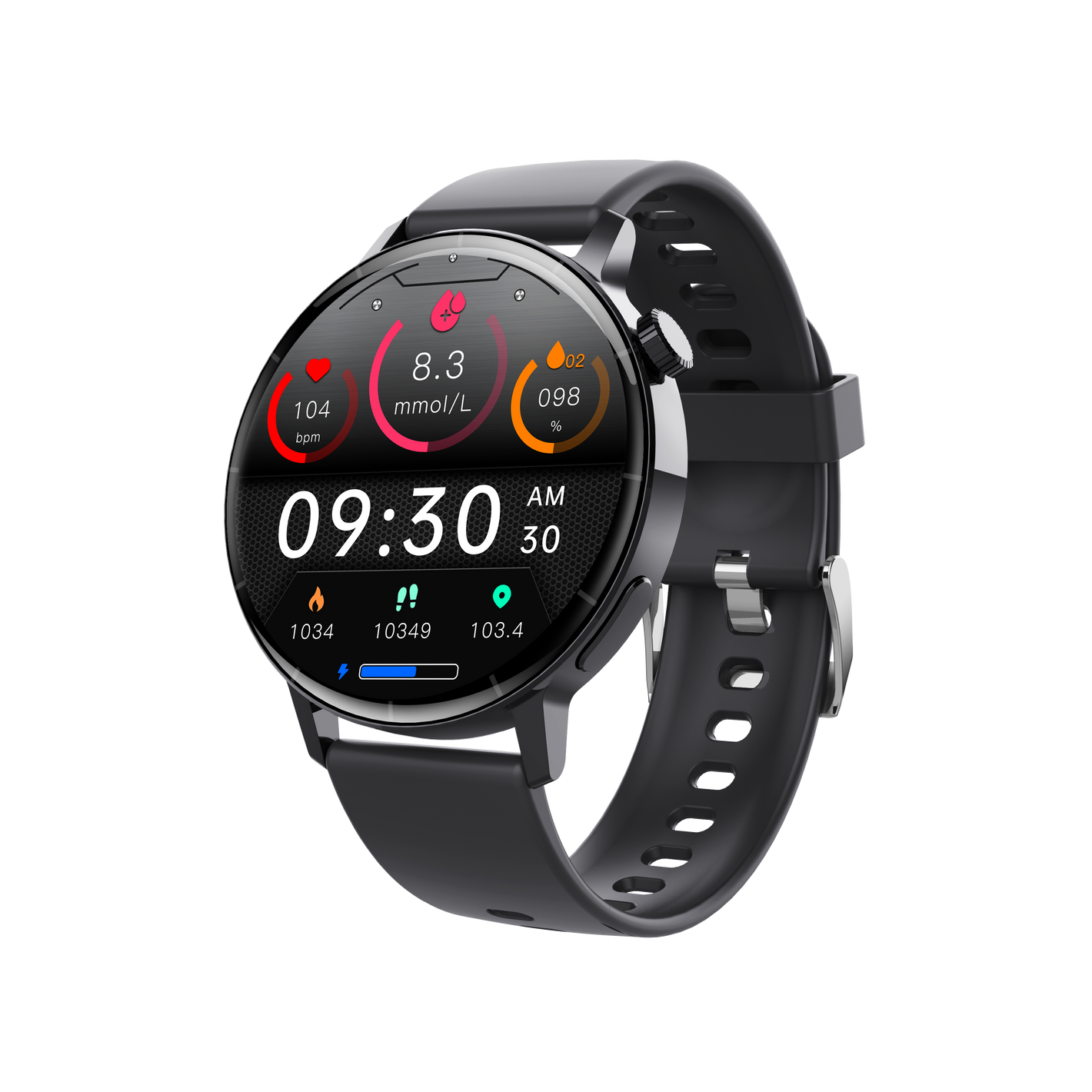 Bearscome Blood glucose, blood oxygen, blood lipids and pressure HRV detection
