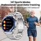 BEARSCOME Max 1 Heart rate Blood Glucose ECG/EKG Blood Pressure Monitoring Bluetooth Talk Smartwatch