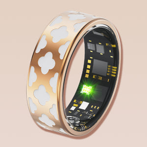 Bearscome R11 Colour Enamels Blood Sugar Blood Pressure Blood oxygen Sleep Monitoring Waterproof Smart Ring