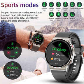 BEARSCOME PRO 1 ECG/EKG Blood Pressure Heart rate Health Monitoring Smart Watch