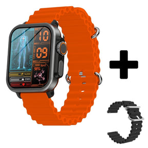BEARSCOME VEE Bluetooth Call ECG/EKG Blood Oxygen Heart rate Music SmartWatch