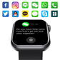 Bearscome 2025 Blood Sugar Blood Pressure Heart Rate Blood oxygen Sleep Monitoring Waterproof Smartwatch