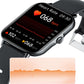 Bearscome BCF107 Blood Pressure Heart Rate Blood oxygen Blood Sugar Sleep Monitoring Bluetooth Call Waterproof Smartwatch