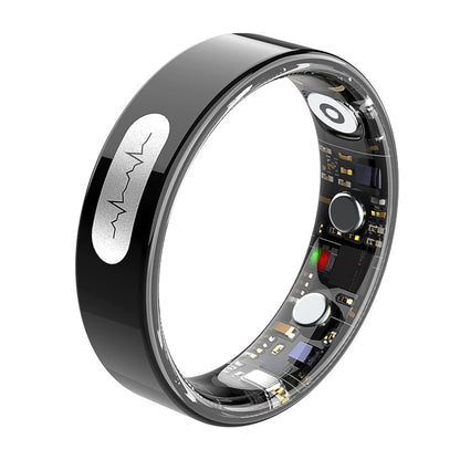 Bearscome R08 Blood Glucose ECG/EKG Blood Pressure Monitoring AI Health Analysis Smart Ring
