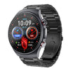 Bearscome Pro 10 High-end Flagship Smartwatch ECG blood glucose Uric acid cholesterol Stress monitoring - Black steel
