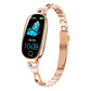 Bearscome Blood Sugar Blood Pressure monitoring Luxury Diamond Design Fashion Smartwatch