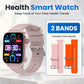 Bearscome Pro 6 ECG blood glucose Intelligent micro-physical examination Stress monitoring Smartwatch