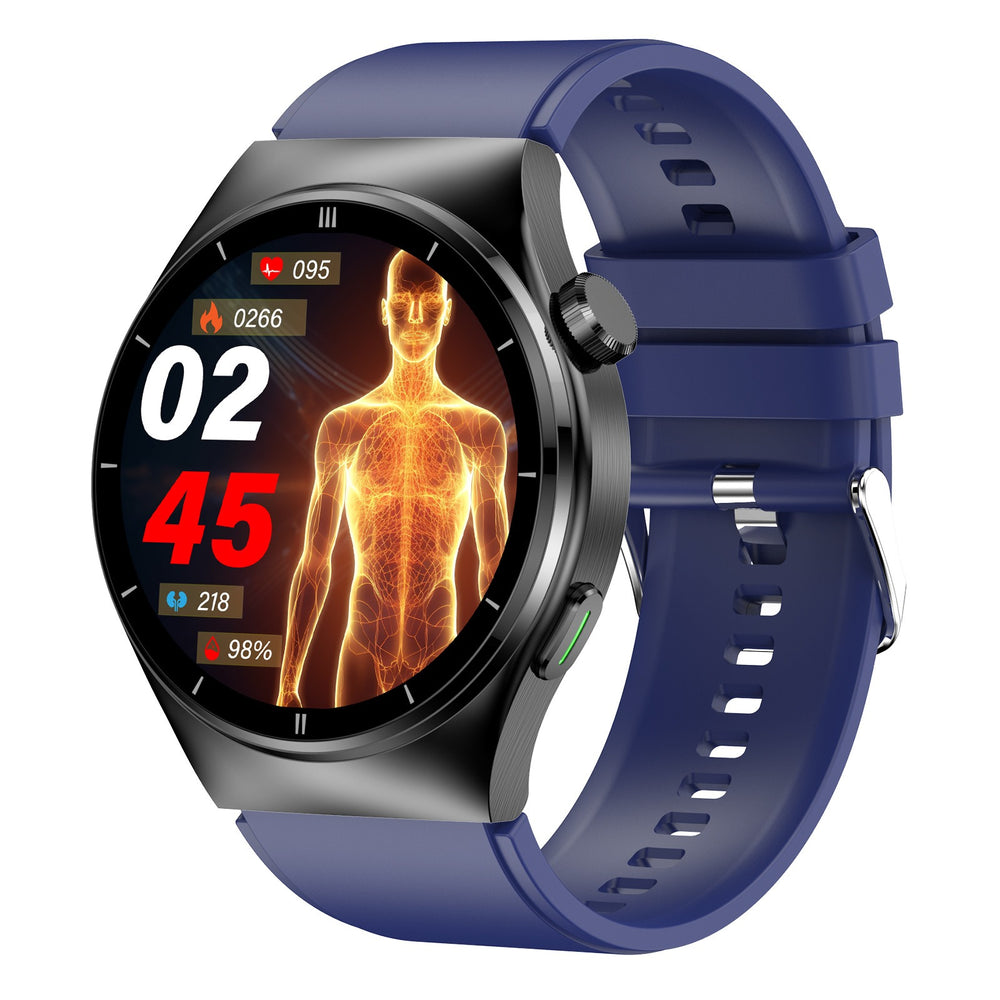 Bearscome F320 Laser therapy smart watch blood glucose blood oxygen ur