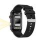 Bearscome Flashlight Blood Sugar Blood Pressure Blood oxygen Sleep Monitoring Waterproof Smartwatch
