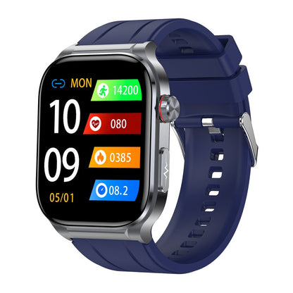 Bearscome Pro 9 High-end Flagship Smartwatch ECG blood glucose Uric acid cholesterol Stress monitoring