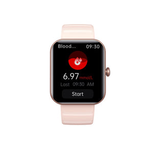 Bearscome BCF21PRO Blood Sugar Blood Pressure Heart Rate Blood oxygen Sleep Monitoring Waterproof Smartwatch