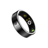 Bearscome R03 Blood Sugar Blood Pressure Blood oxygen HRV Sleep Monitoring Waterproof Smart Ring - R12 Ceramic Black