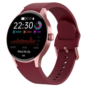 Bearscome 2024 Blood Sugar Blood Pressure Heart Rate Blood oxygen Sleep Monitoring Waterproof Smartwatch