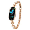 Bearscome Blood Sugar Blood Pressure monitoring Luxury Diamond Design Fashion Smartwatch - Clover Gold