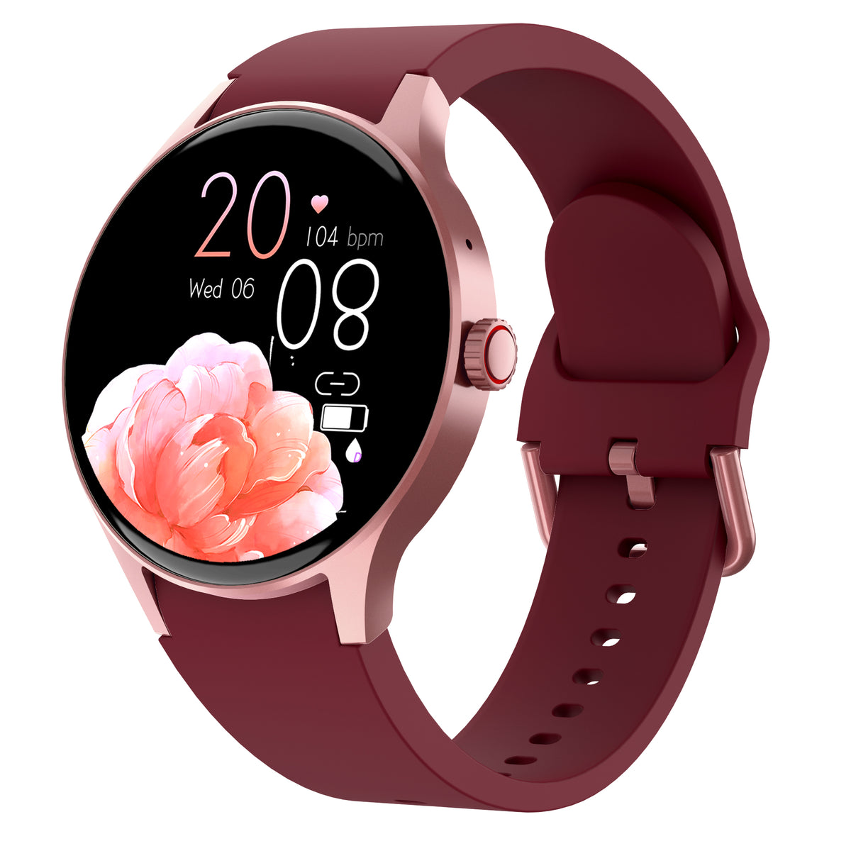 Bearscome 2024 Smart Watch Bluetooth call Blood Pressure Heart Rate Blood oxygen Monitoring Play Music
