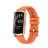 BEARSCOME HIGH-END AMOLED SCREEN  BLOOD OXYGEN BLOOD PRESSURE SLEEP MONITORING 100+ SPORTS MODES SMARTWATCH - Orange