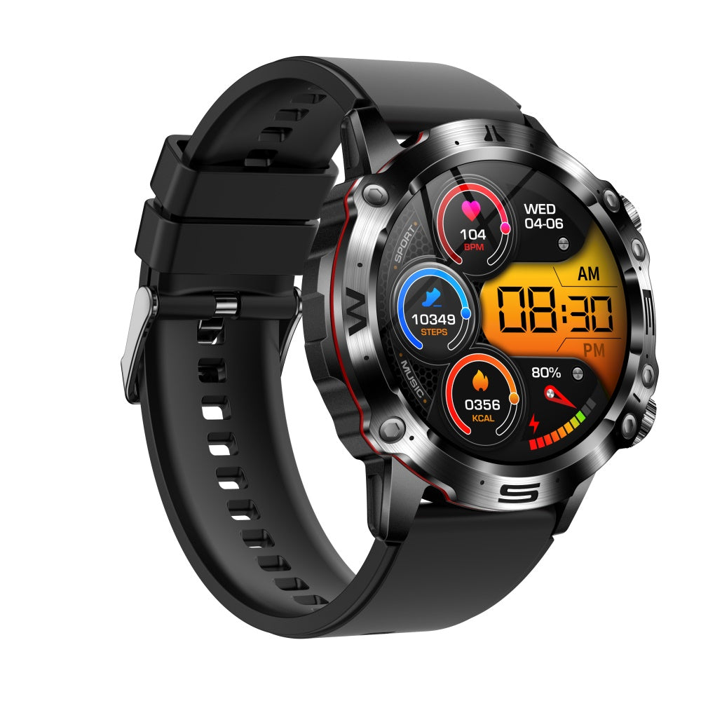 Bearscome 2024 Fashion HD Glucose ECG Sports Smartwatch