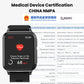 Bearscome CFDA G10 With ECG Blood Oxygen Sleep Monitoring Health Sports SmartWatch