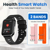 Bearscome CFDA ECG Blood Oxygen Sleep Monitoring Health Sports SmartWatch - RIG+ 2 extra bands
