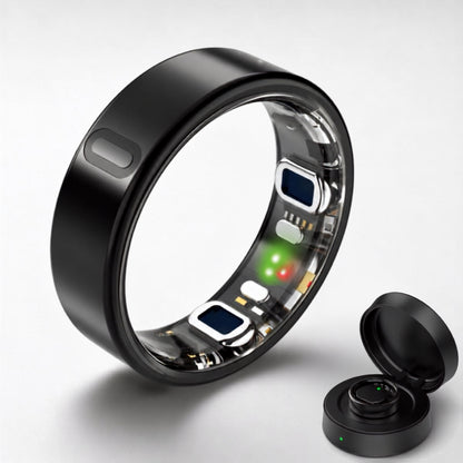 Bearscome V8 High-end Flagship Blood Glucose ECG/EKG Blood Pressure Monitoring AI Health Analysis Smart Ring