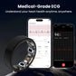 Bearscome V8 High-end Flagship Blood Glucose ECG/EKG Blood Pressure Monitoring AI Health Analysis Smart Ring