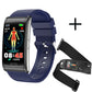BCBEARSCOME BCE600 3-Lead ECG HRV Blood Glucose Blood Pressure Blood Oxygen  Sleep Detection HD Bluetooth Smart Bracelet