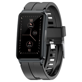 BEARSCOME BCEP01 ECG HRV Monitoring Smart Watch, SpO2/Sleep, Music, Waterproof,Message/Caller Receive, Female Caring