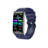 BCBEARSCOME BCE600 3-Lead ECG HRV Blood Glucose Blood Pressure Blood Oxygen  Sleep Detection HD Bluetooth Smart Bracelet