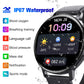 Bearscome BCF22R Blood Glucose Bluetooth Calling Fitness Health Monitoring Smartwatch