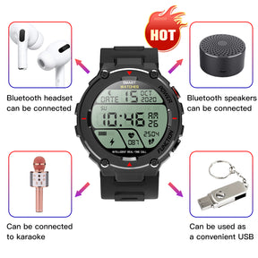 BEARSCOME BCF26 Heart Rate Blood Pressure Blood Oxygen Sleep waterproof HD Bluetooth calling Smart Sports Watch