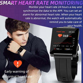 BEARSCOME BCKS01 Smartwatch NFC  Blood Glucose Heart Rate Blood Pressure Bluetooth Smart Sports Watch